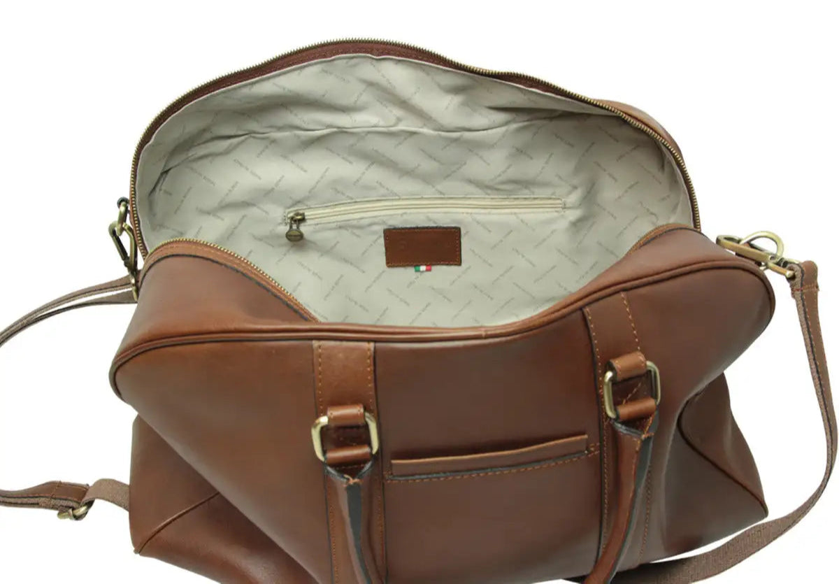 Soft Calfskin Leather Travel Bag | Business & Holidays