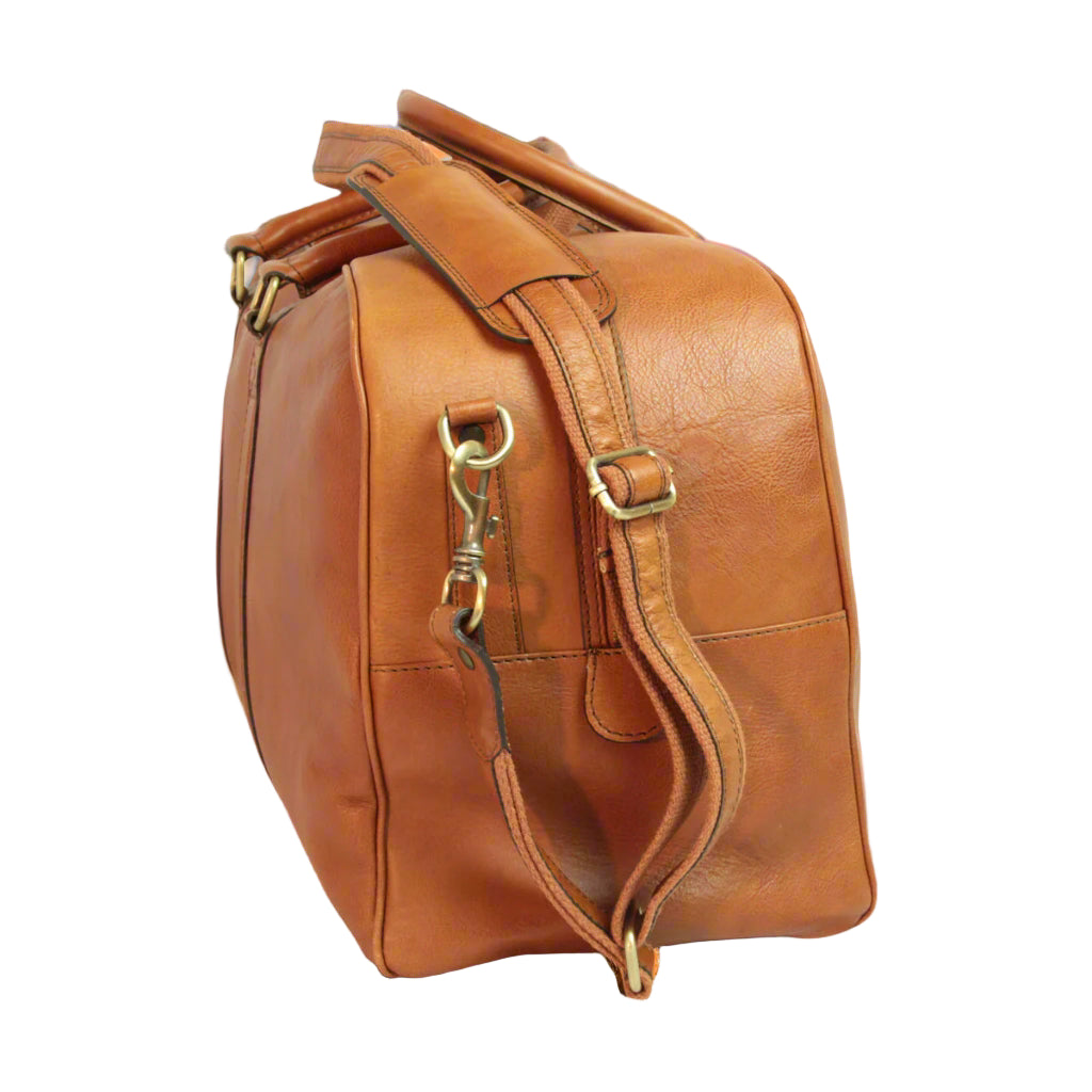 Old Angler Soft Calfskin Leather Travel Bag | Business & Holidays