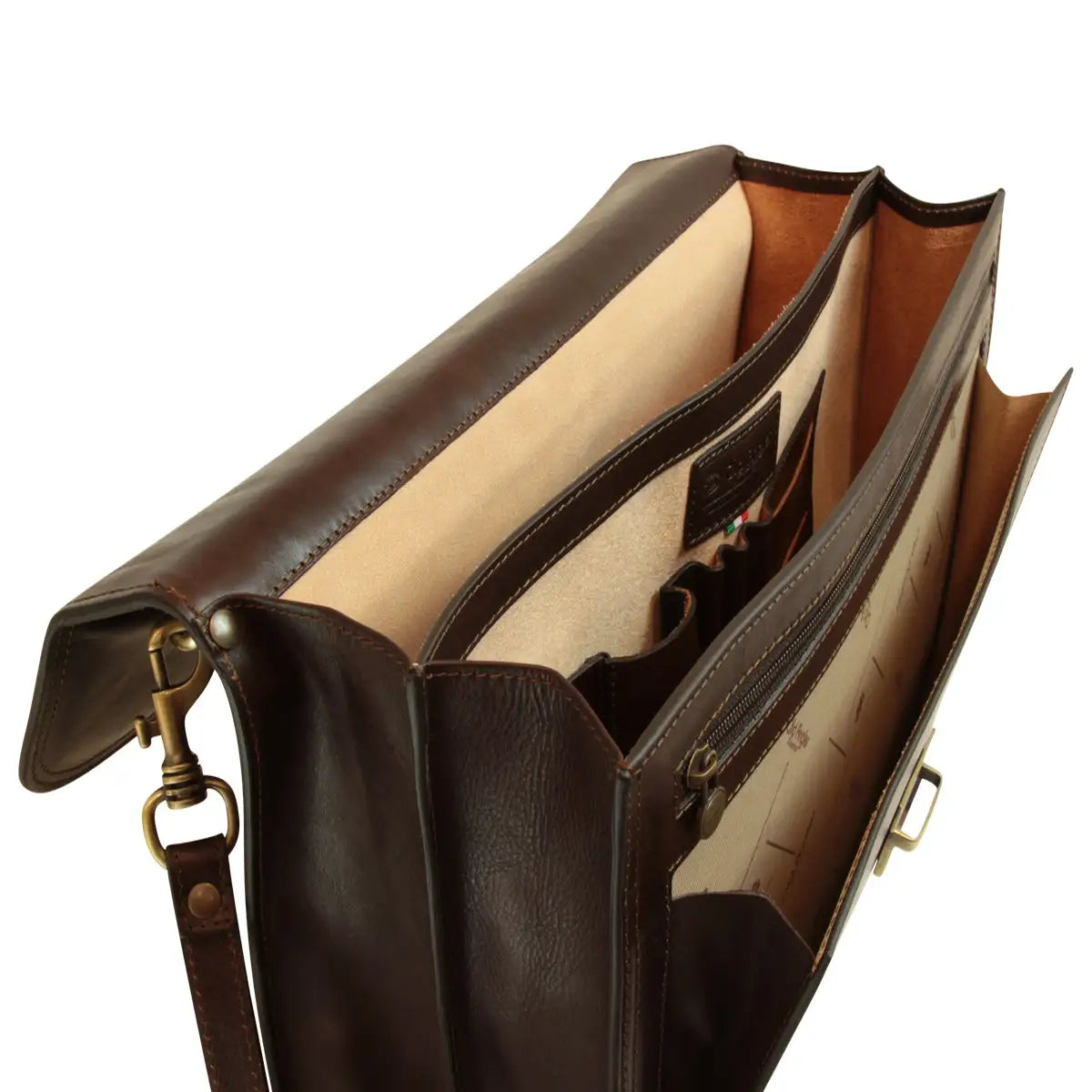 Briefcase with Leather Shoulder Strap | Office & Work