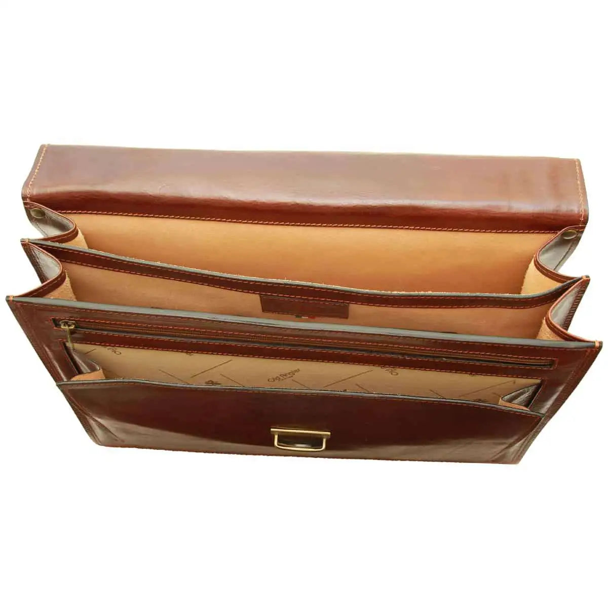 Briefcase with Leather Shoulder Strap | Office & Work