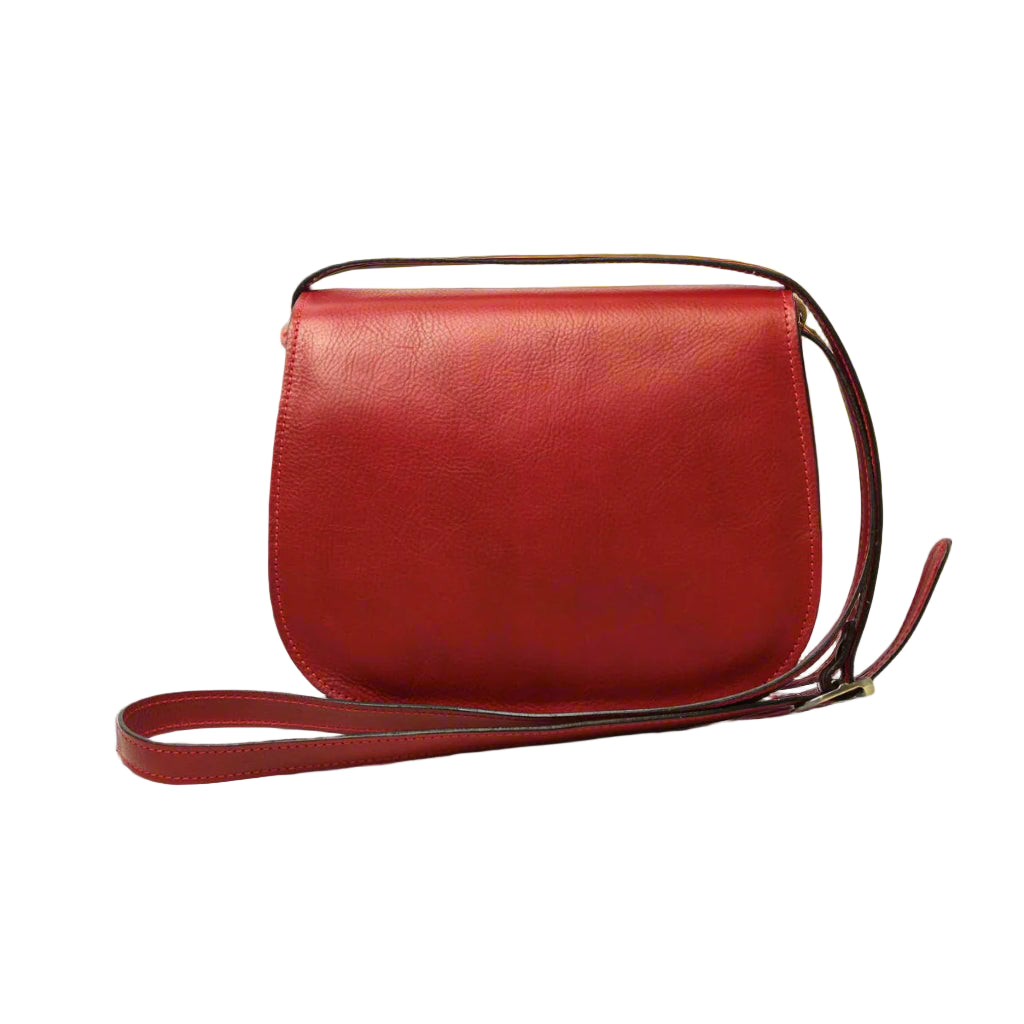 Old Angler Women's Shoulder Bag in Full Grain Calfskin | Travel & Everyday Use