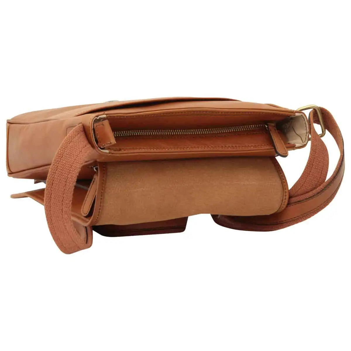 Medium Leather Bag with Double Magnetic Closure | Everyday Use & Travel