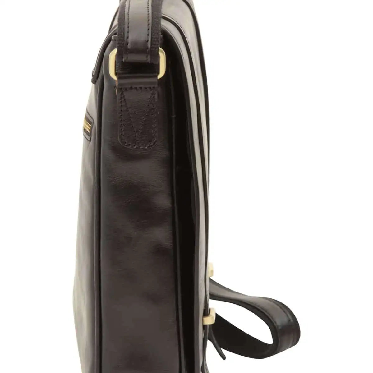 Medium Leather Bag with Double Magnetic Closure | Everyday Use & Travel