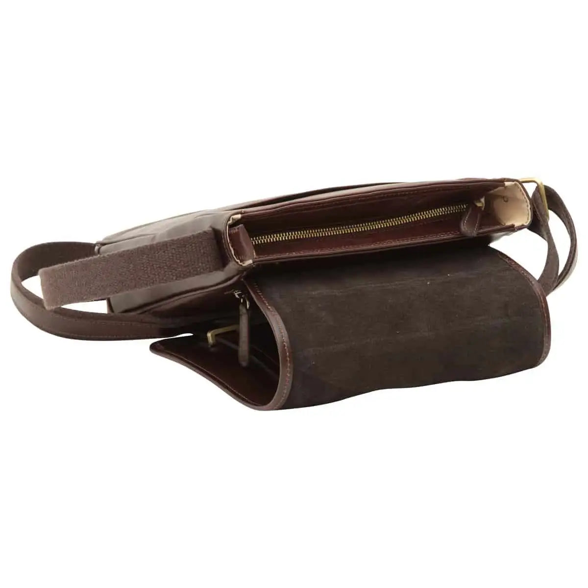 Medium Leather Bag with Double Magnetic Closure | Everyday Use & Travel