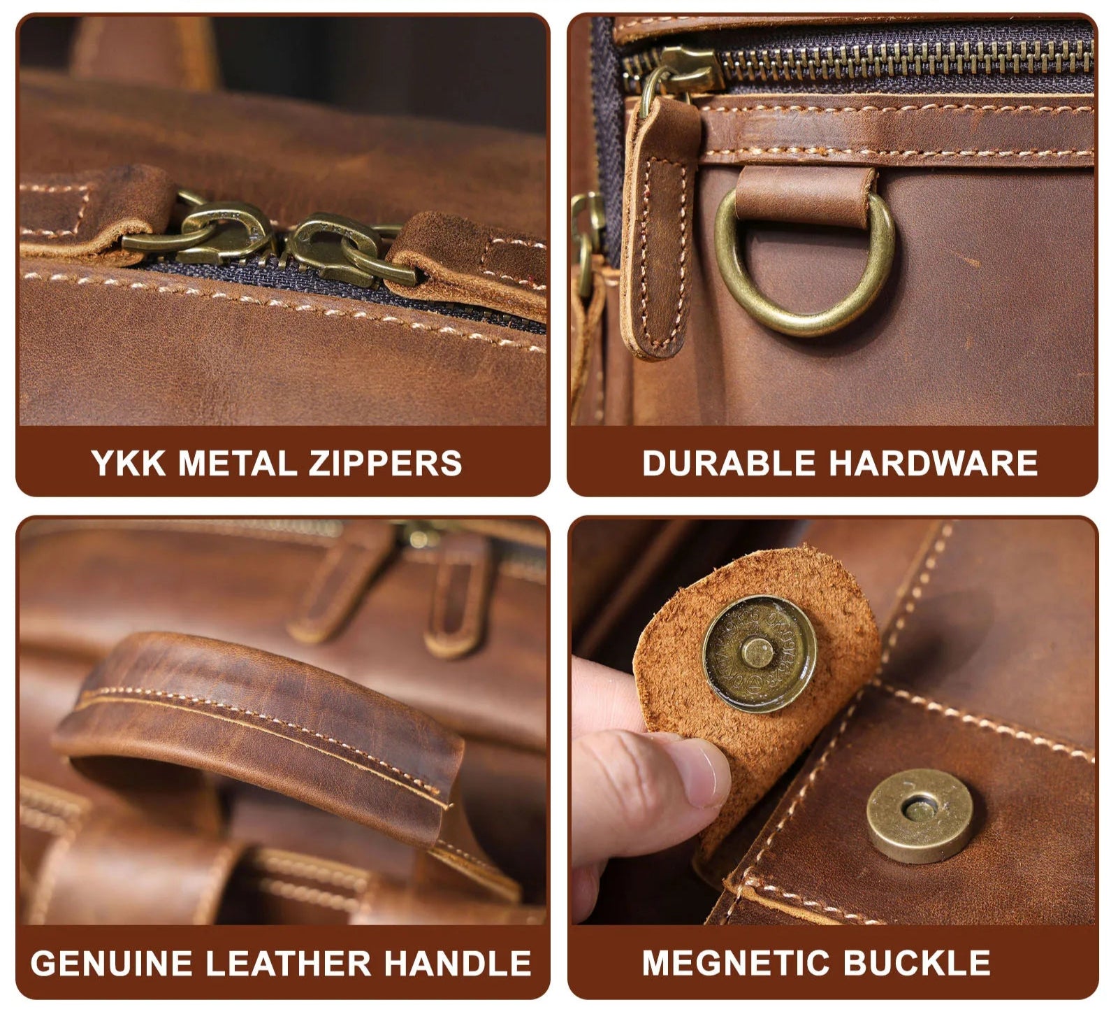 Genuine Leather Urban Backpack | Travel & Work