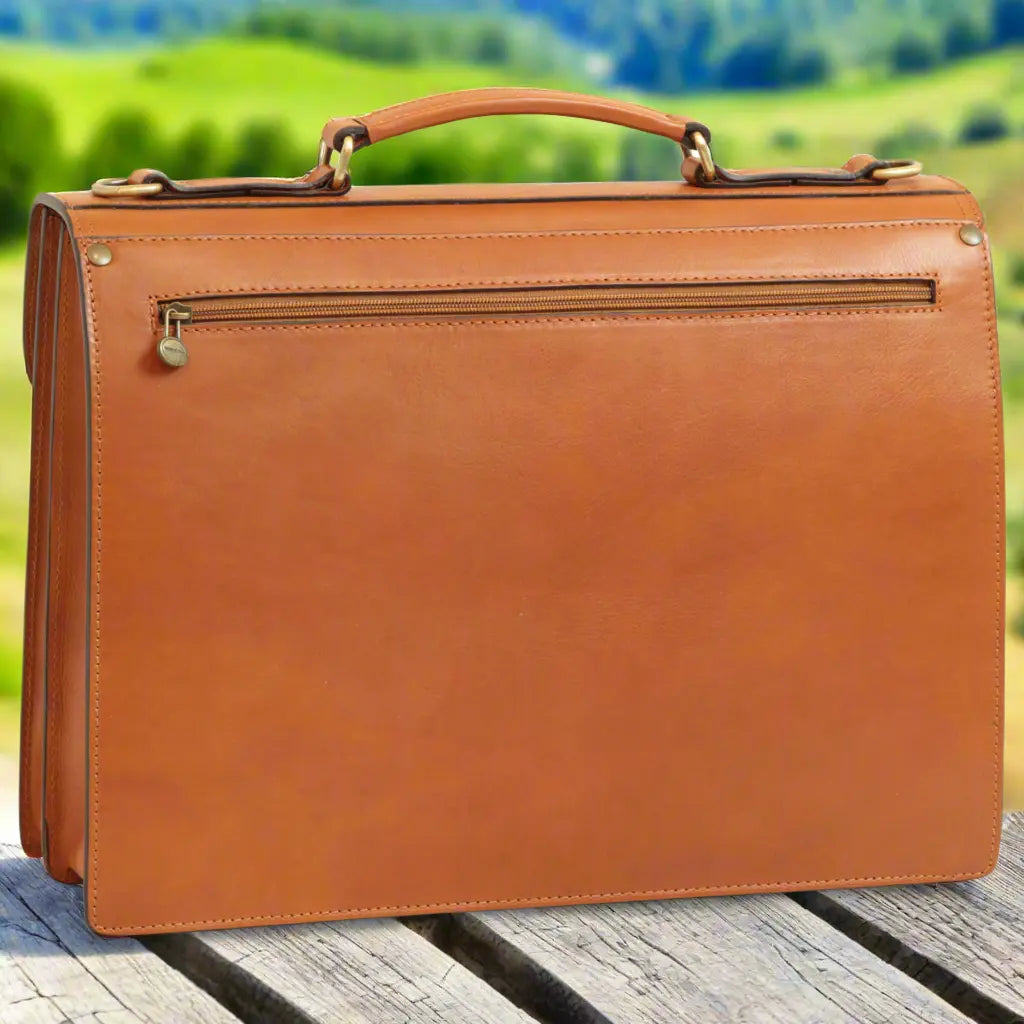 Briefcase with Leather Shoulder Strap | Office & Work
