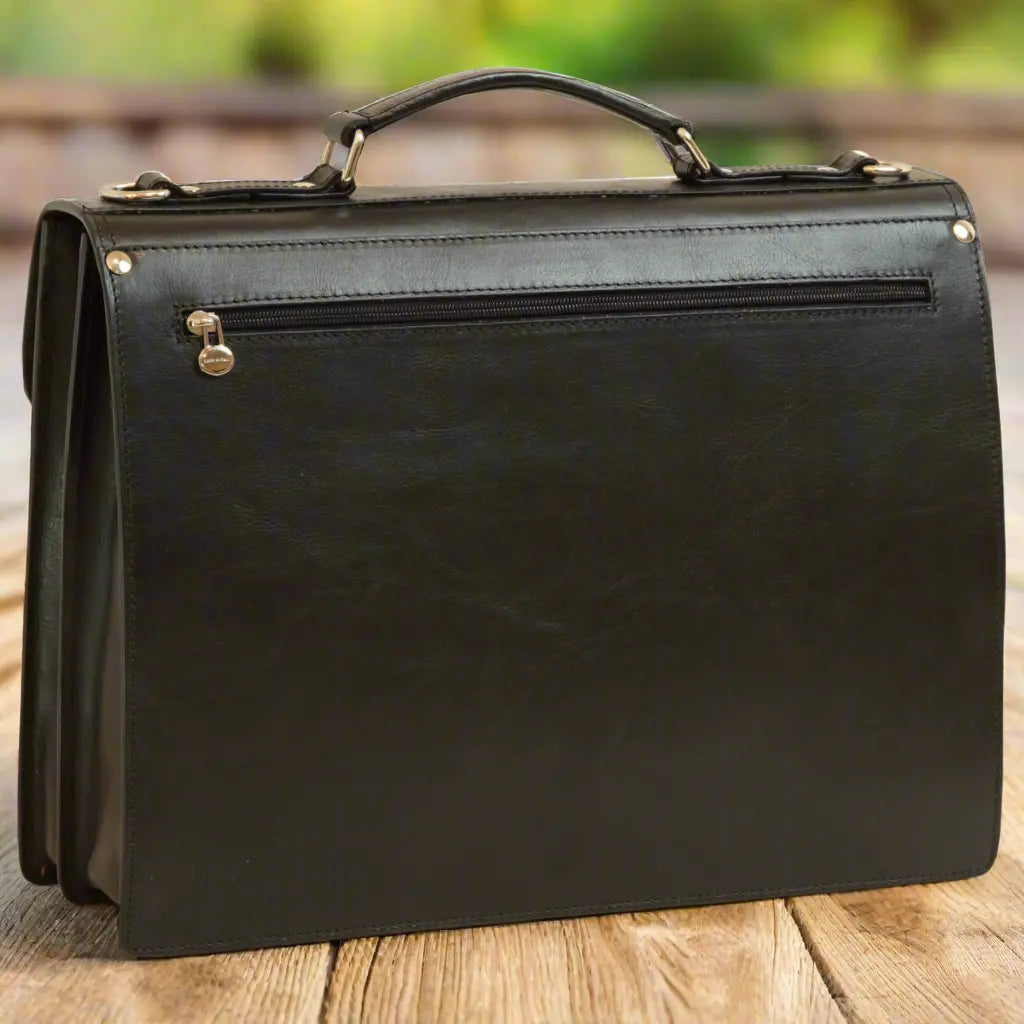 Briefcase with Leather Shoulder Strap | Office & Work