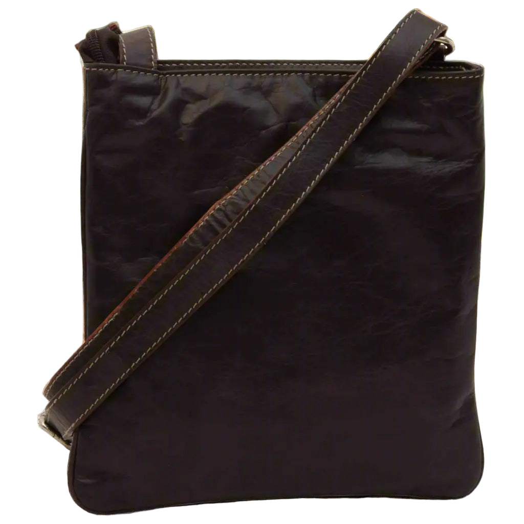 Old Angler Leather Cross Body Bag with Zip Pocket | Casual & Everyday Use