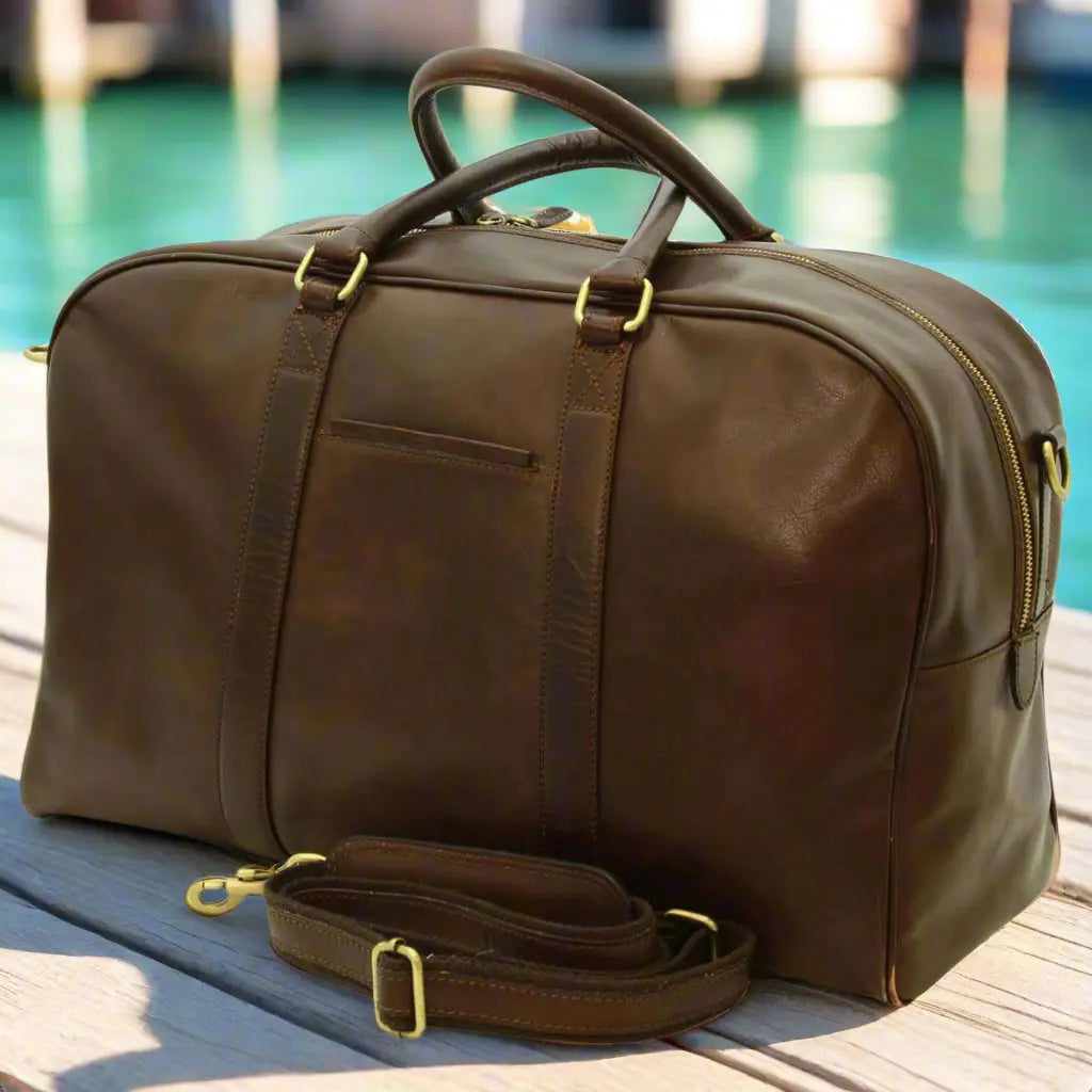 Soft Calfskin Leather Travel Bag | Business & Holidays