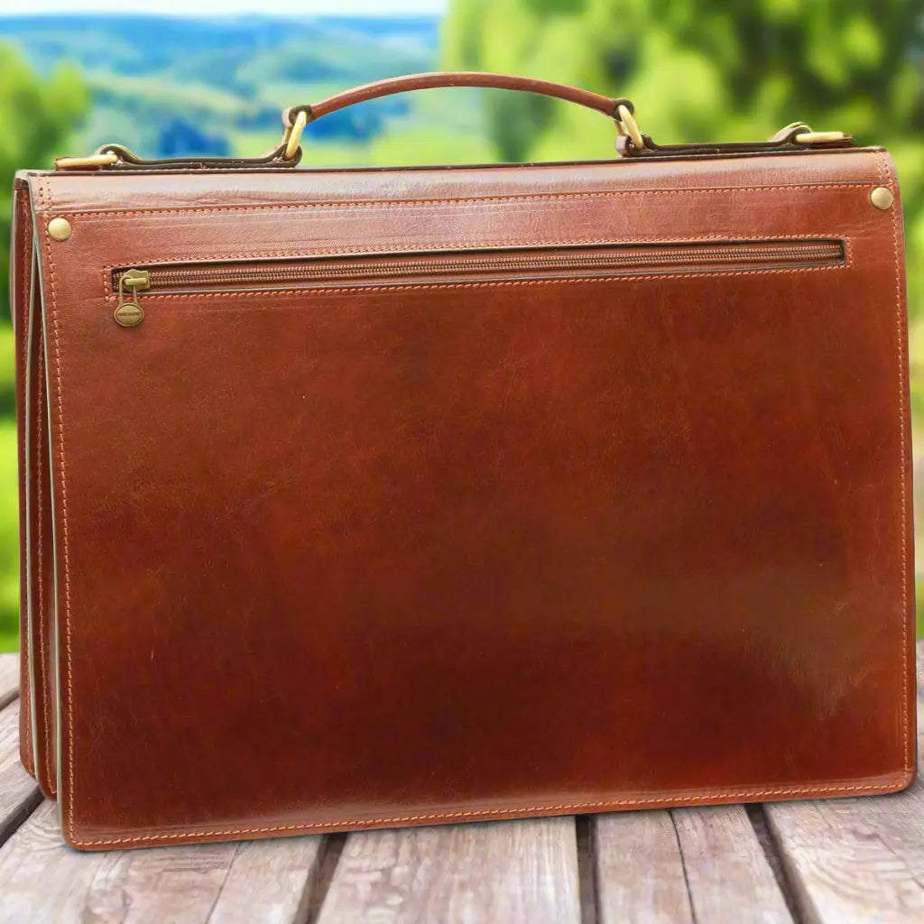 Briefcase with Leather Shoulder Strap | Office & Work