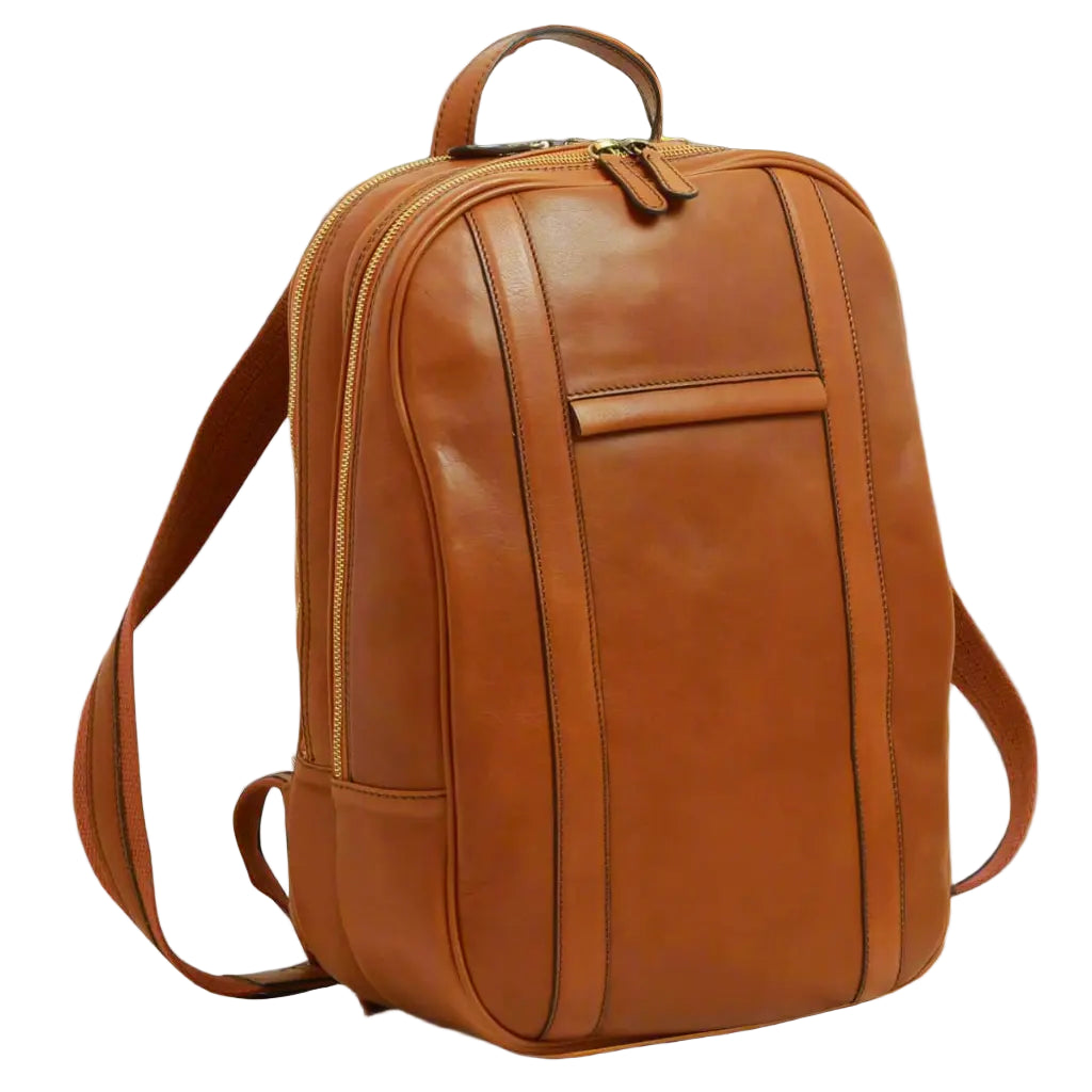 Old Angler Soft Calfskin Leather Laptop Backpack | Travel & Work
