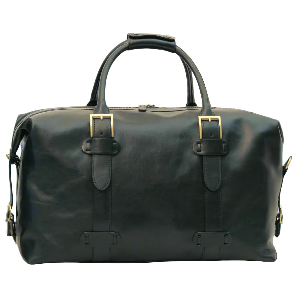 Old Angler Cowhide Leather Travel Bag | Weekend & Business Trips