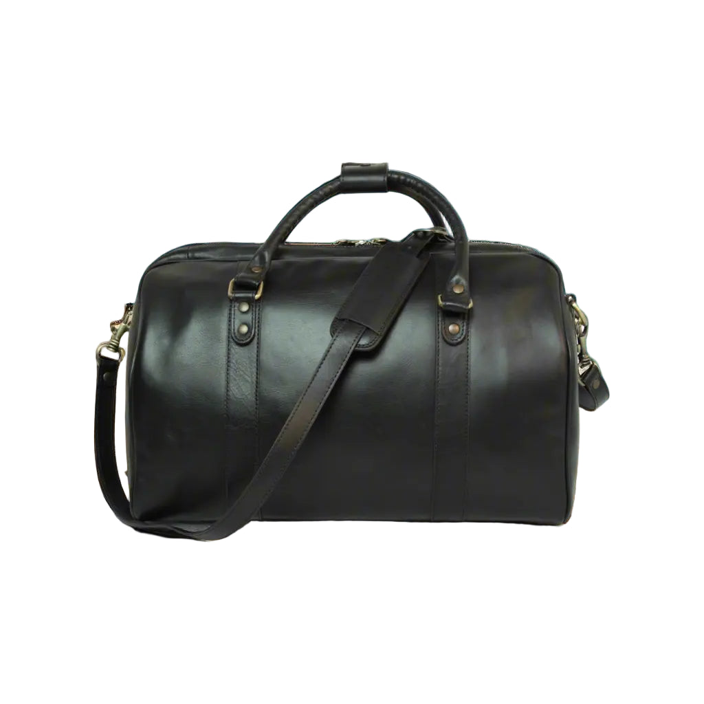Old Angler Full grain Leather Travel Bag | Weekend & Business Trips