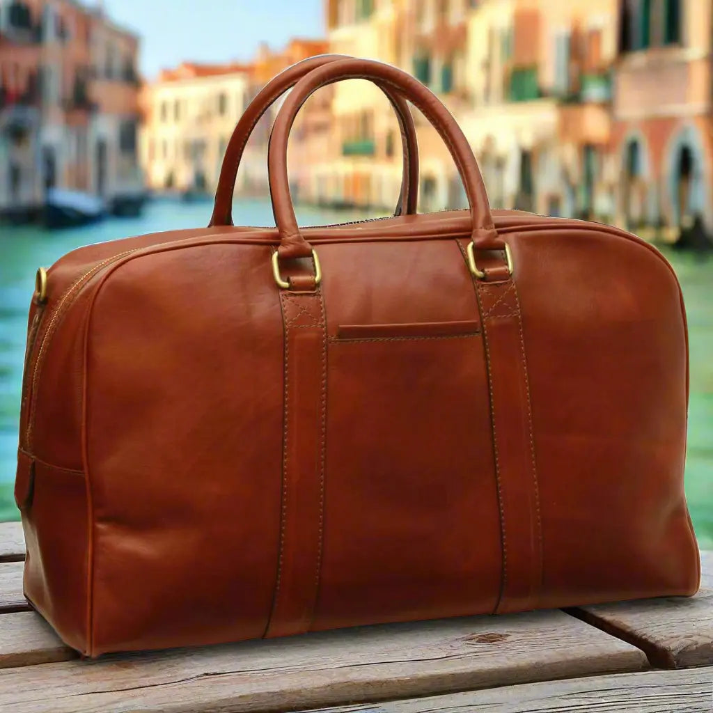 Soft Calfskin Leather Travel Bag | Business & Holidays
