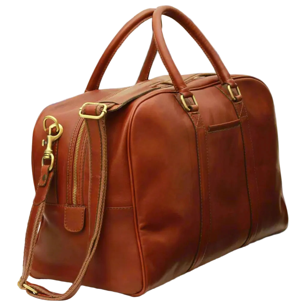 Old Angler Soft Calfskin Leather Travel Bag | Business & Holidays