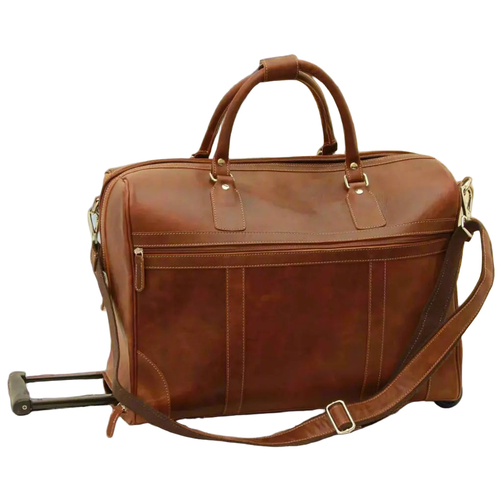 Old Angler Oiled Calfskin Leather Duffel Bag | Travel & Business