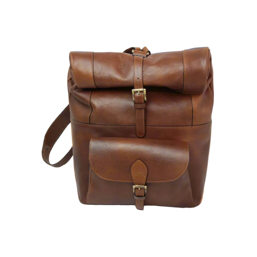 Old Angler Full Grain Leather Backpack | Travel & Work