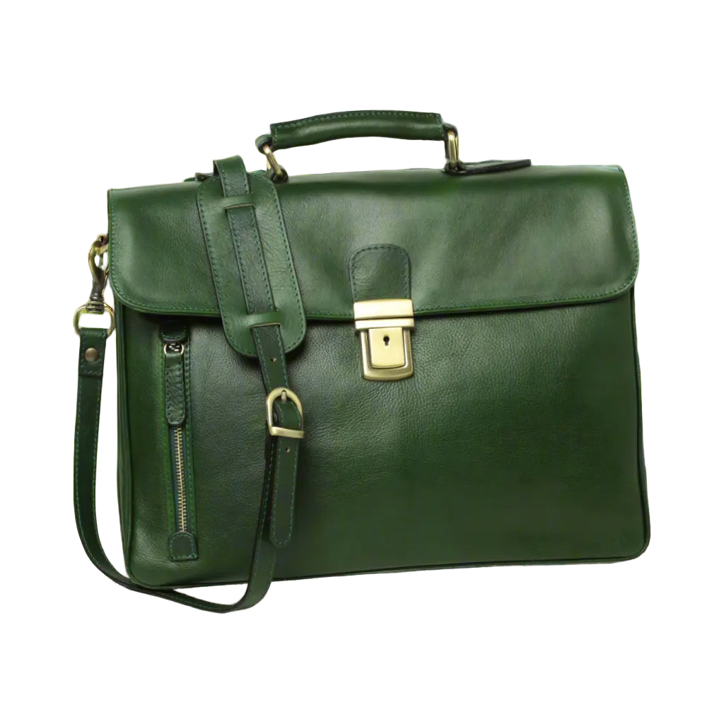 Old Angler Full Grain Leather Briefcase | Office & Business