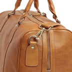 Oiled Calfskin Leather Duffel Bag | Travel & Business