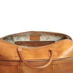 Oiled Calfskin Leather Duffel Bag | Travel & Business