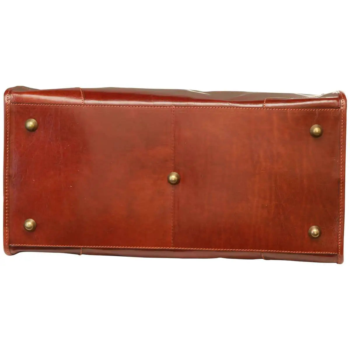 Large Leather "Old America" Bag | Travel & Weekend