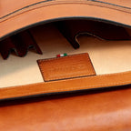 Leather Briefcase with buckle closures | Business & Office