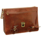 Leather Briefcase with buckle closures | Business & Office