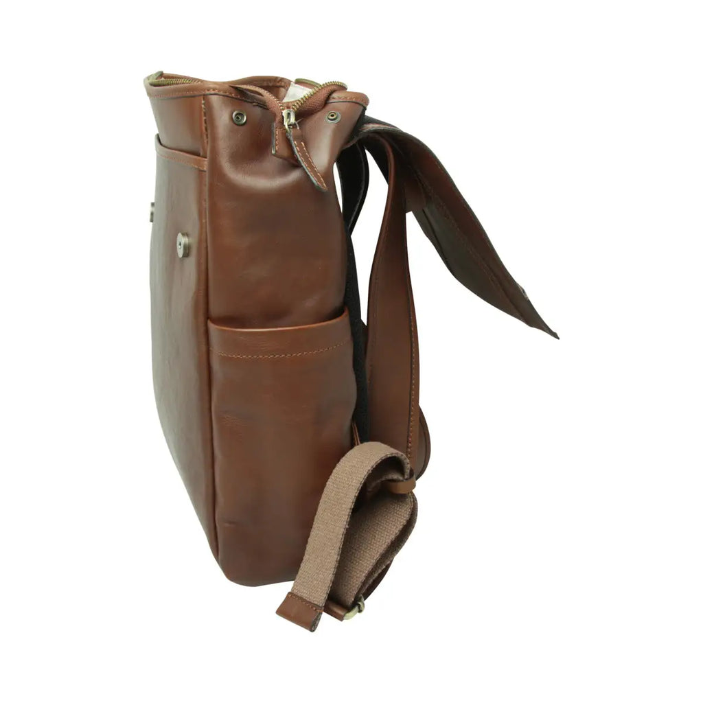 Leather laptop backpack | Work & Travel