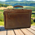Calfskin Leather Briefcase | Business & Work