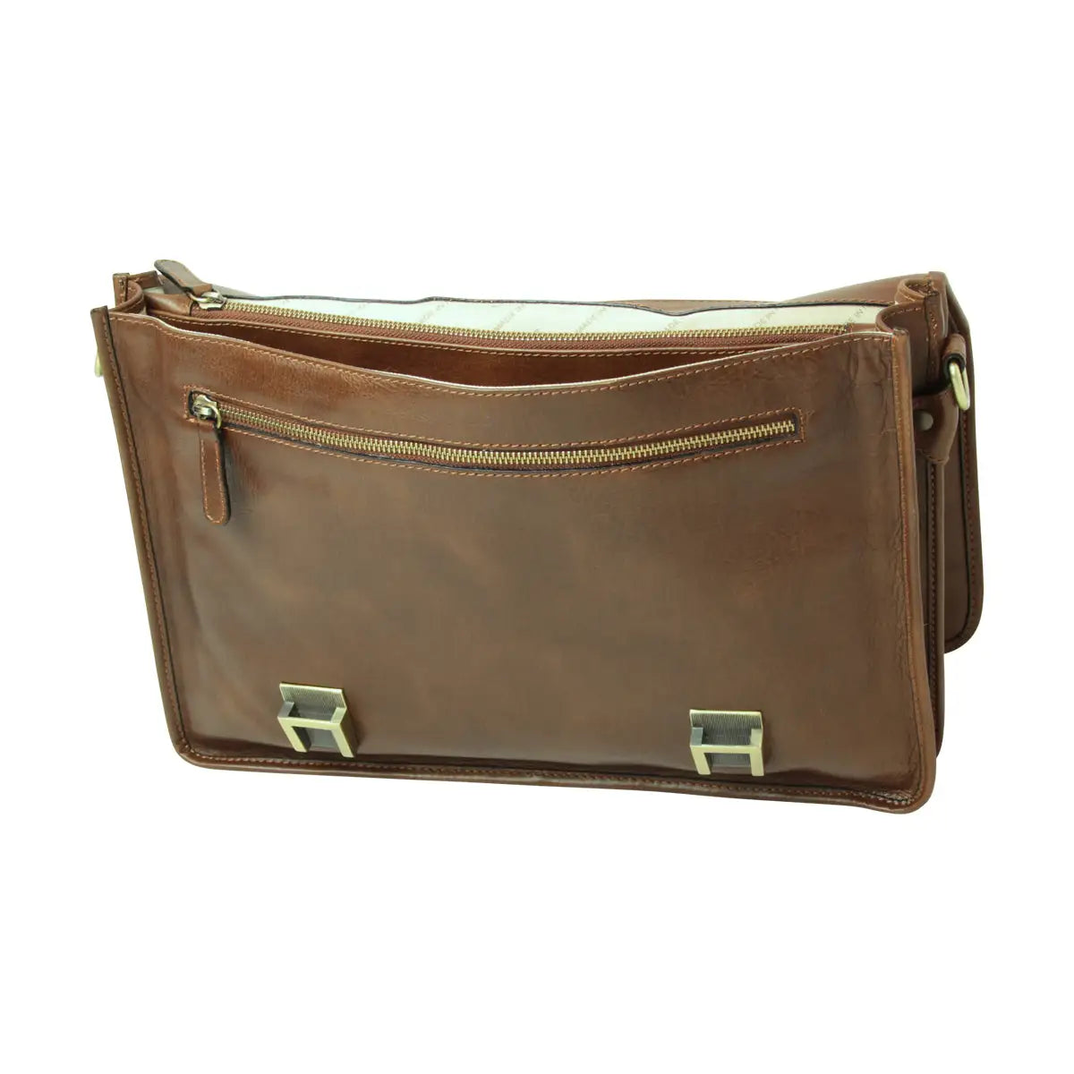 Calfskin Leather Briefcase | Business & Work