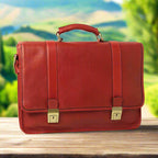 Calfskin Leather Briefcase | Business & Work