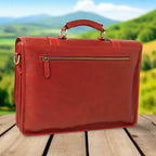 Calfskin Leather Briefcase | Business & Work