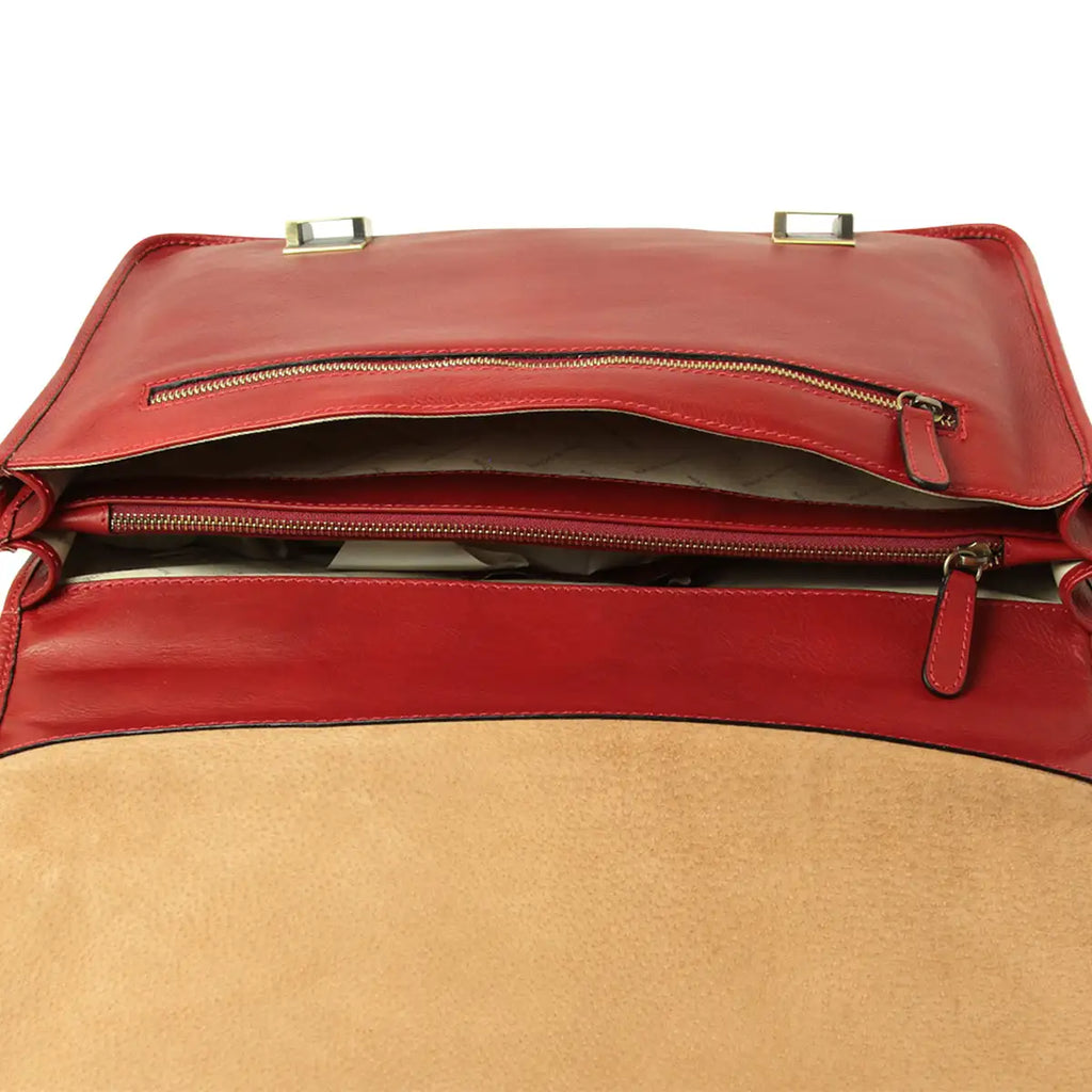 Calfskin Leather Briefcase | Business & Work