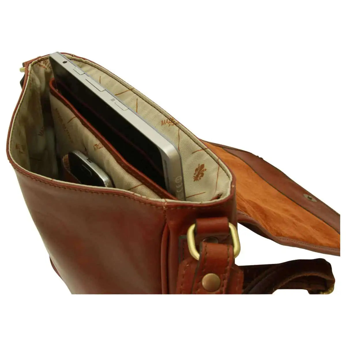 Soft Calfskin Leather Satchel Bag | Travel & Everyday Use