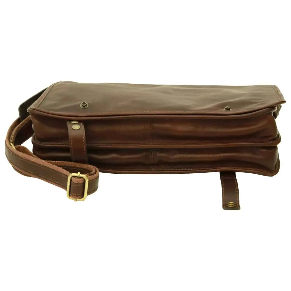 Calfskin Nappa Messenger Bag | Everyday Use & Casual