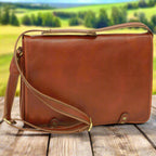Calfskin Nappa Messenger Bag | Everyday Use & Casual