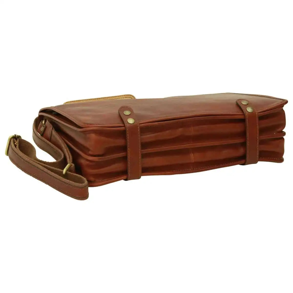 Calfskin Nappa Messenger Bag | Everyday Use & Casual