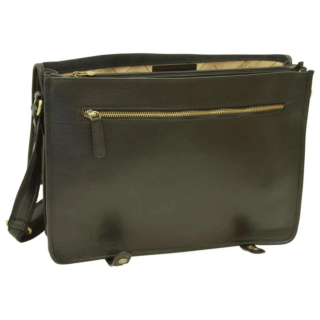 Calfskin Nappa Messenger Bag | Everyday Use & Casual