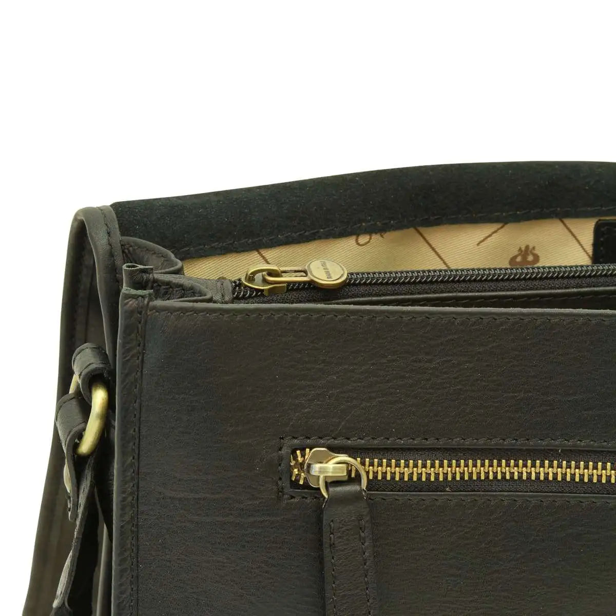 Calfskin Nappa Messenger Bag | Everyday Use & Casual