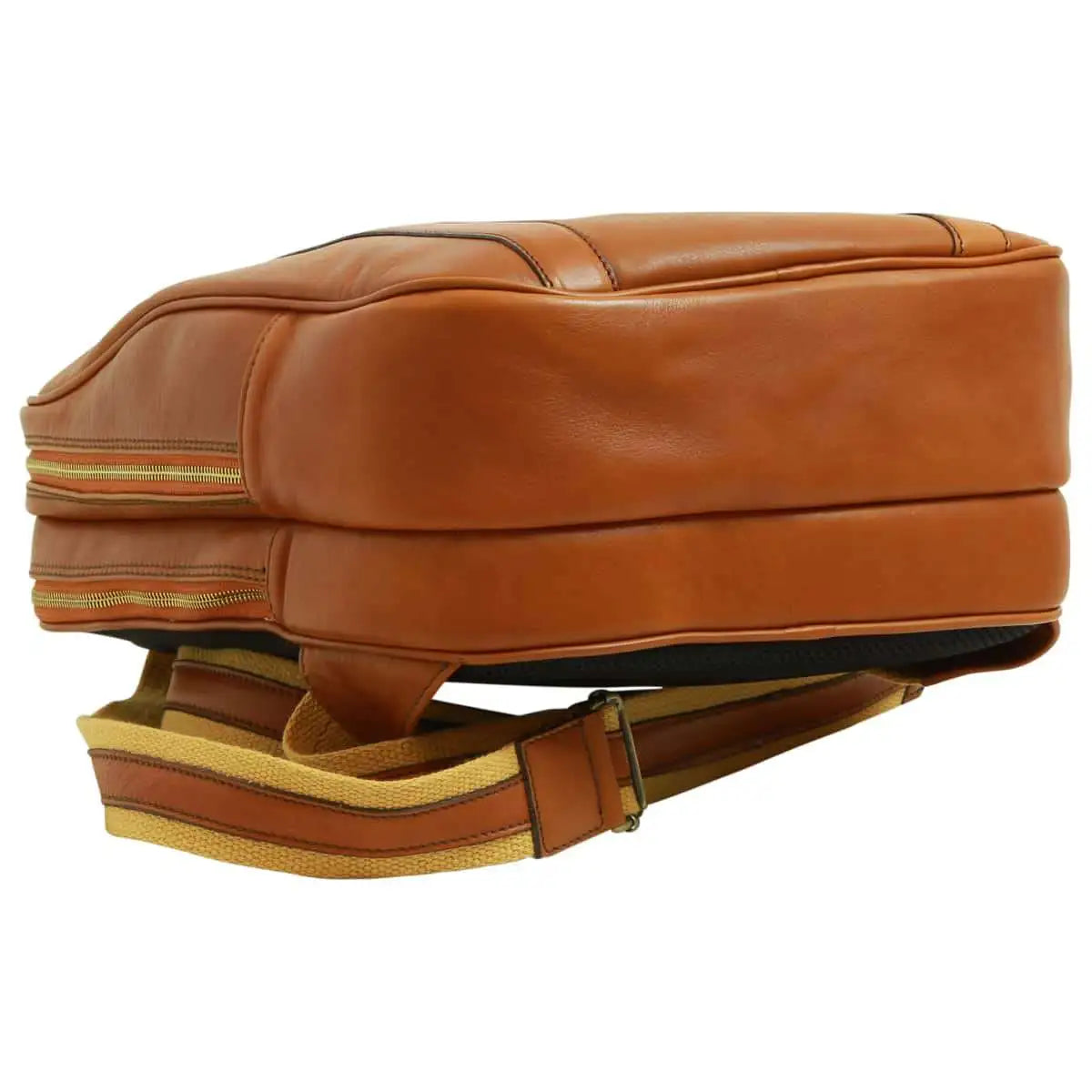 Soft Calfskin Leather Laptop Backpack | Travel & Work