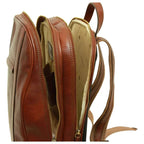 Soft Calfskin Leather Laptop Backpack | Travel & Work
