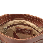 Leather Cross Body Bag with Zip Pocket | Casual & Everyday Use