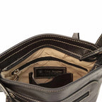 Leather Cross Body Bag with Zip Pocket | Casual & Everyday Use