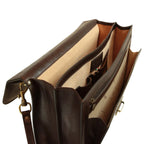 Briefcase with Leather Shoulder Strap | Office & Work