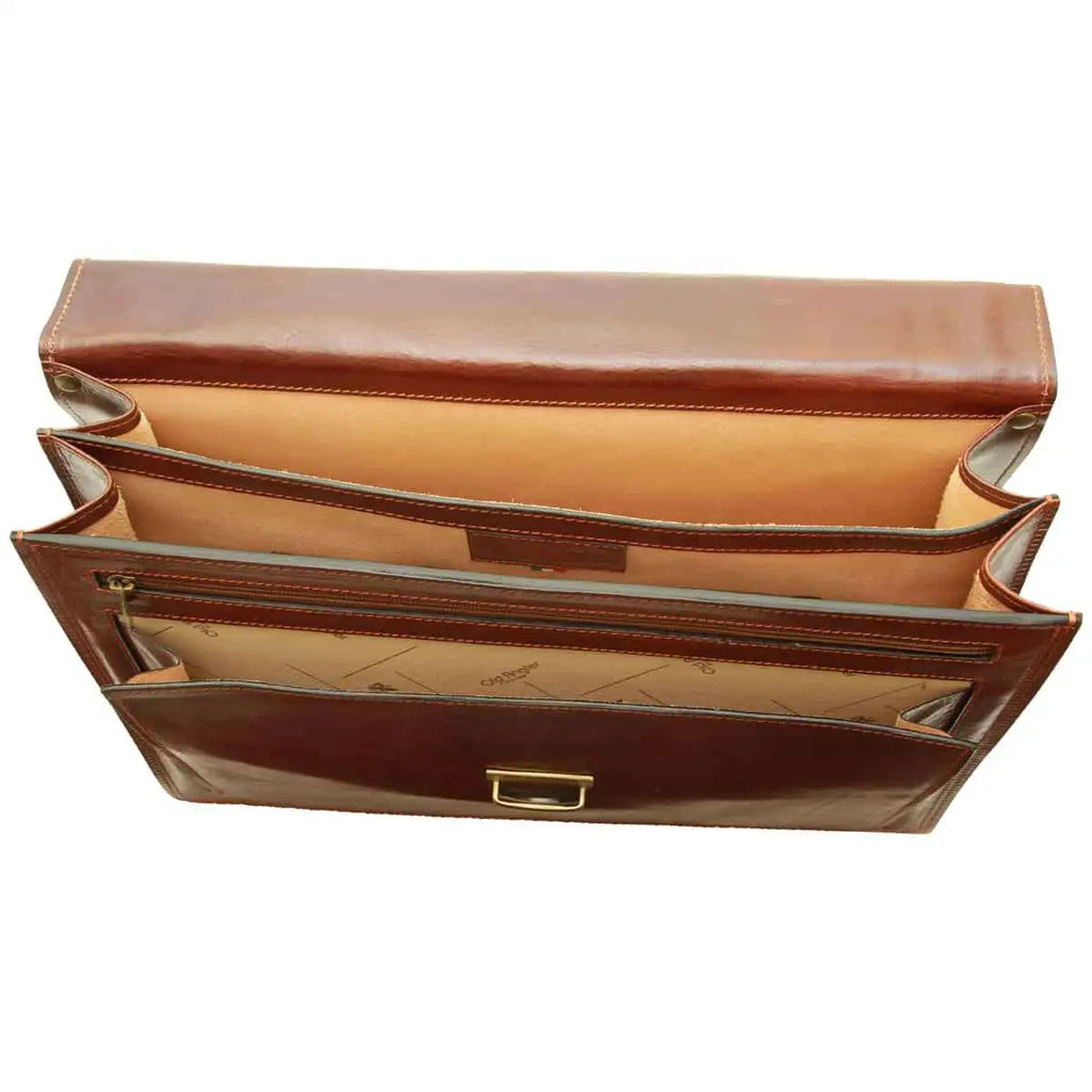 Briefcase with Leather Shoulder Strap | Office & Work