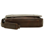 Soft Calfskin Leather Messenger Bag | Office & Business