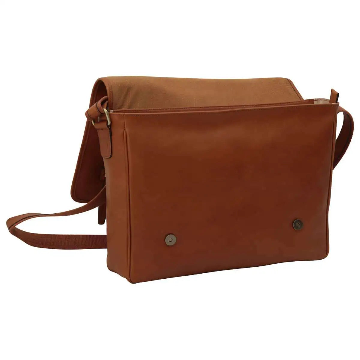 Large Leather Bag with Magnetic Closure | Work & Office