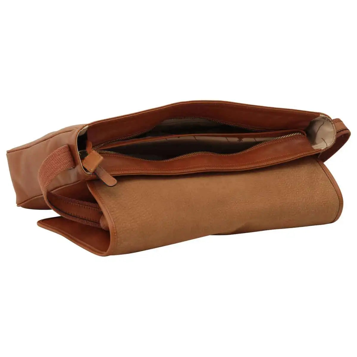 Large Leather Bag with Magnetic Closure | Work & Office