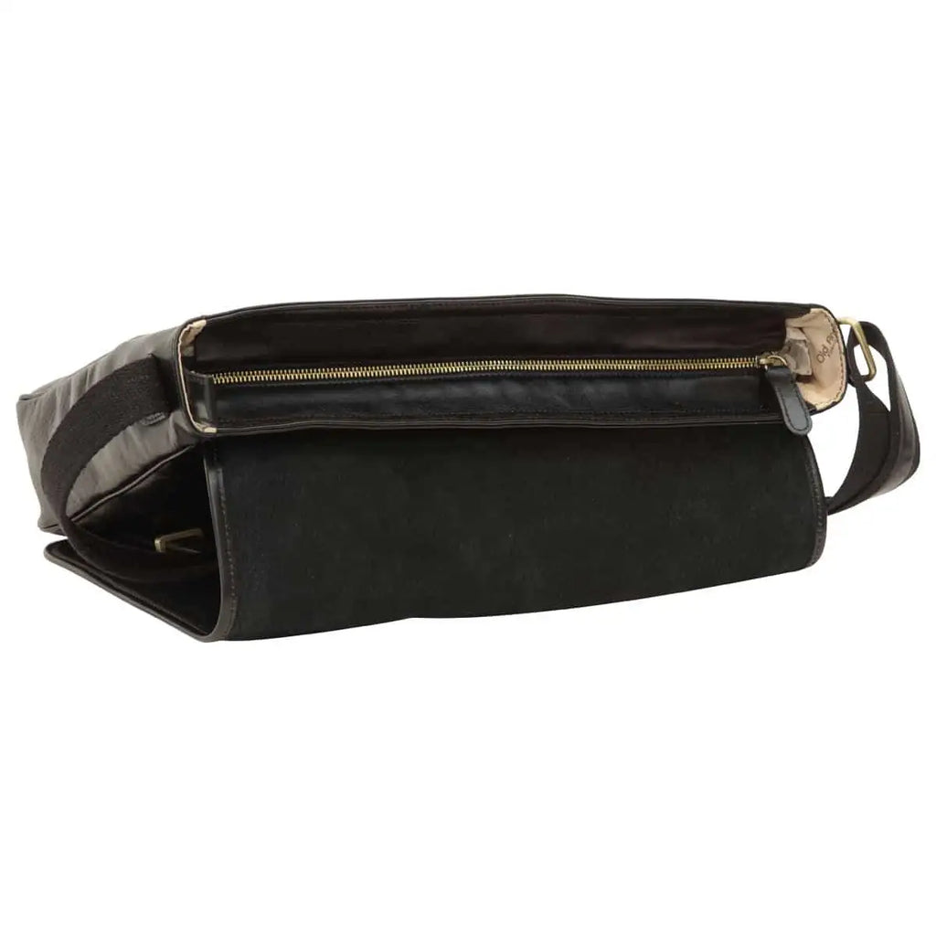 Large Leather Bag with Magnetic Closure | Work & Office