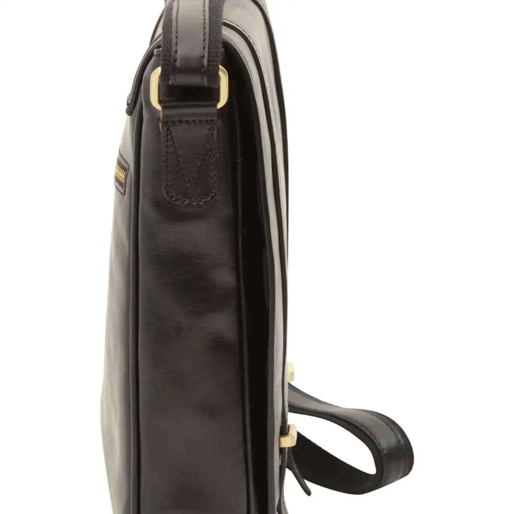Medium Leather Bag with Double Magnetic Closure | Everyday Use & Travel